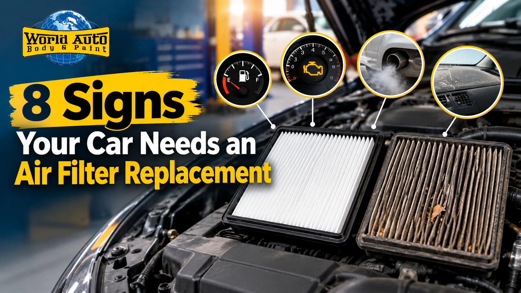 8 Signs Your Car Needs an Air Filter Replacement